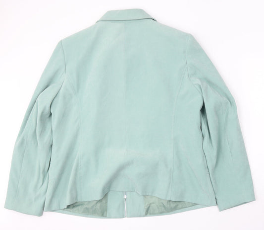 Classics Womens Green Jacket Size 20
