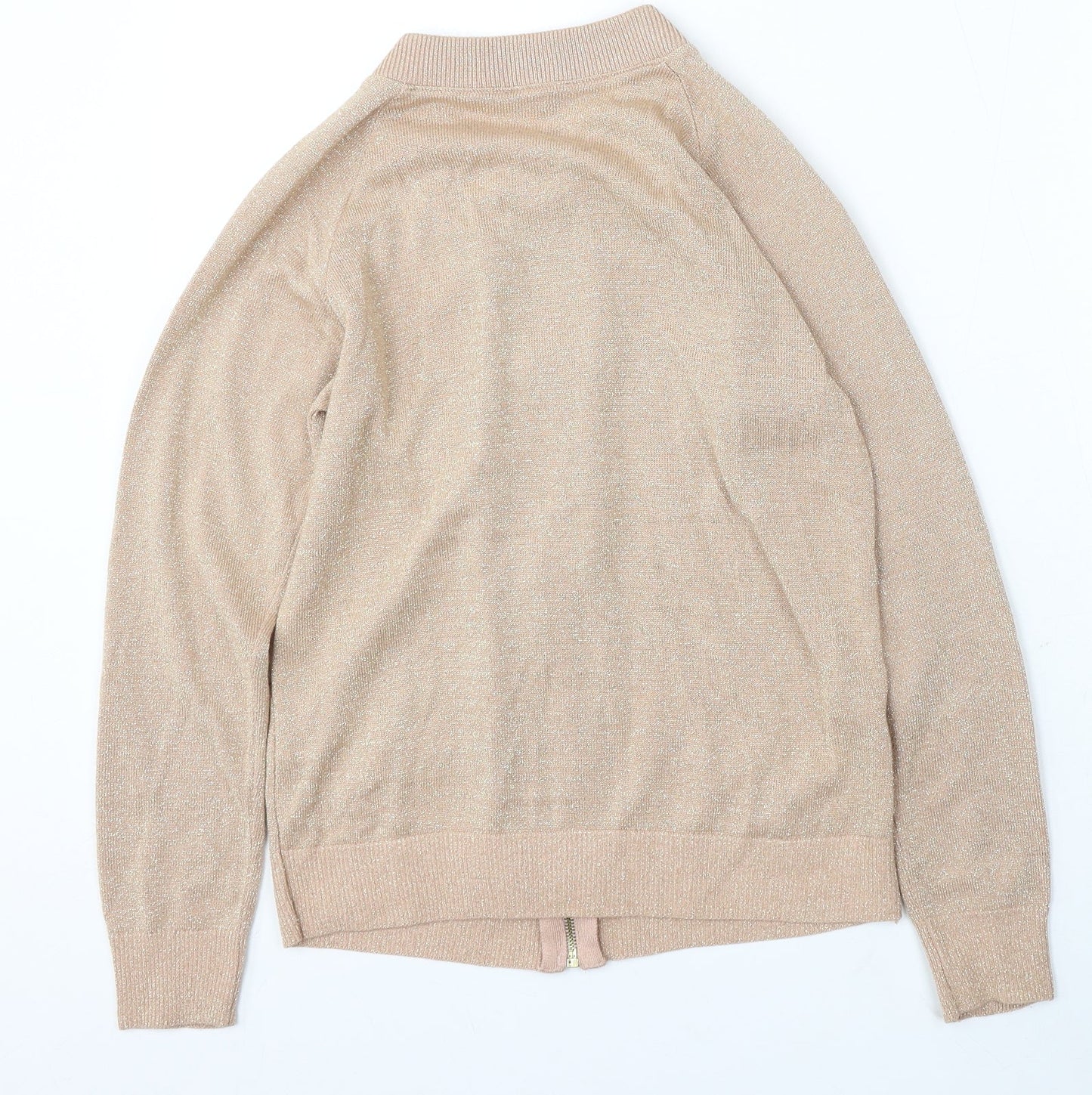 F&F Womens Pink Jacket Size 6 Zip