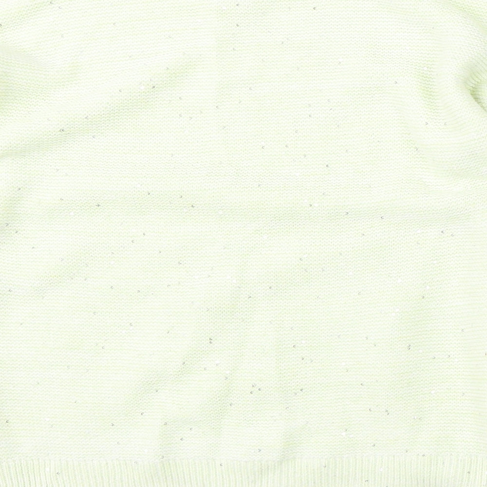 Womens UK Size M NEXT Yellow Pullover Jumper