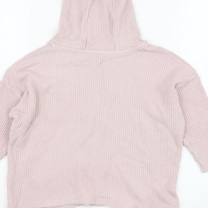 George Girls Pink Cotton Pullover Sweatshirt Size 2-3 Years