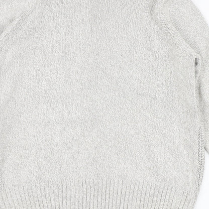 Womens UK Size 14 Isle Grey Full Zip Jumper