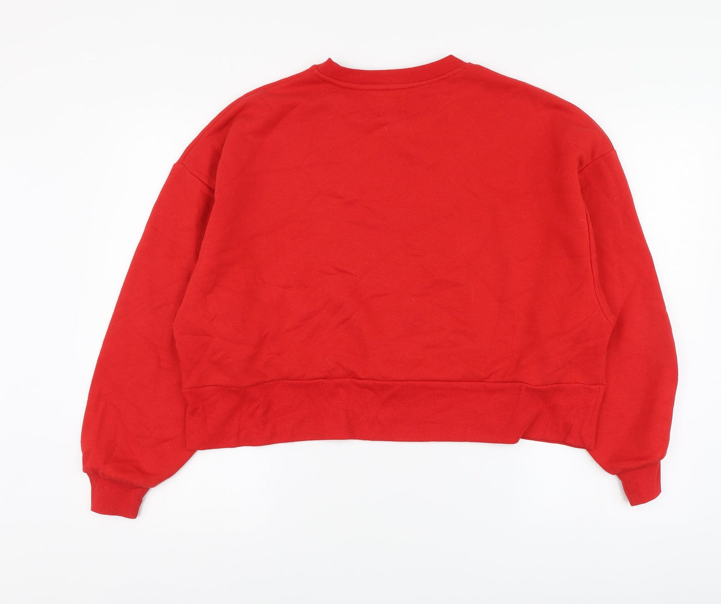 Womens UK Size XS Disney Red Pullover Hoodie