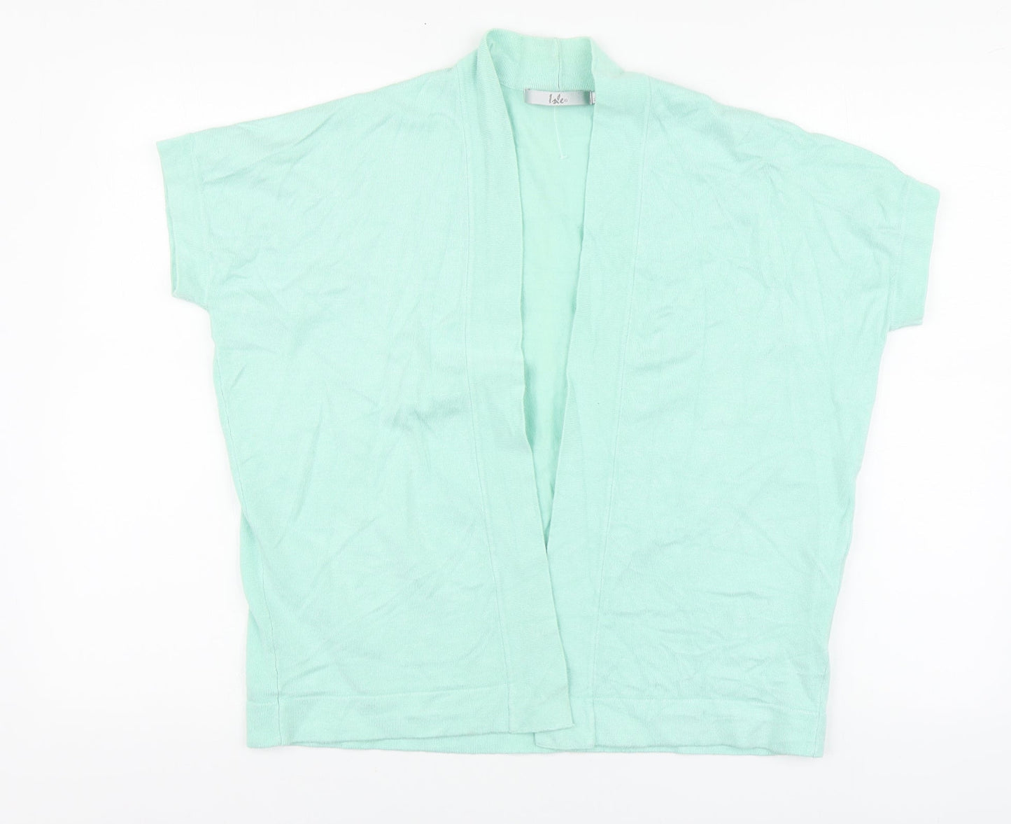 Womens UK Size XL Isle Green Cardigan Jumper