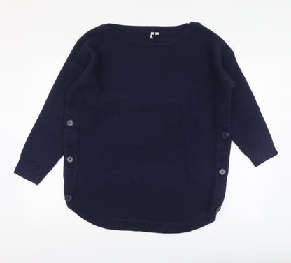 Womens UK Size 12 Capsule Blue Pullover Jumper