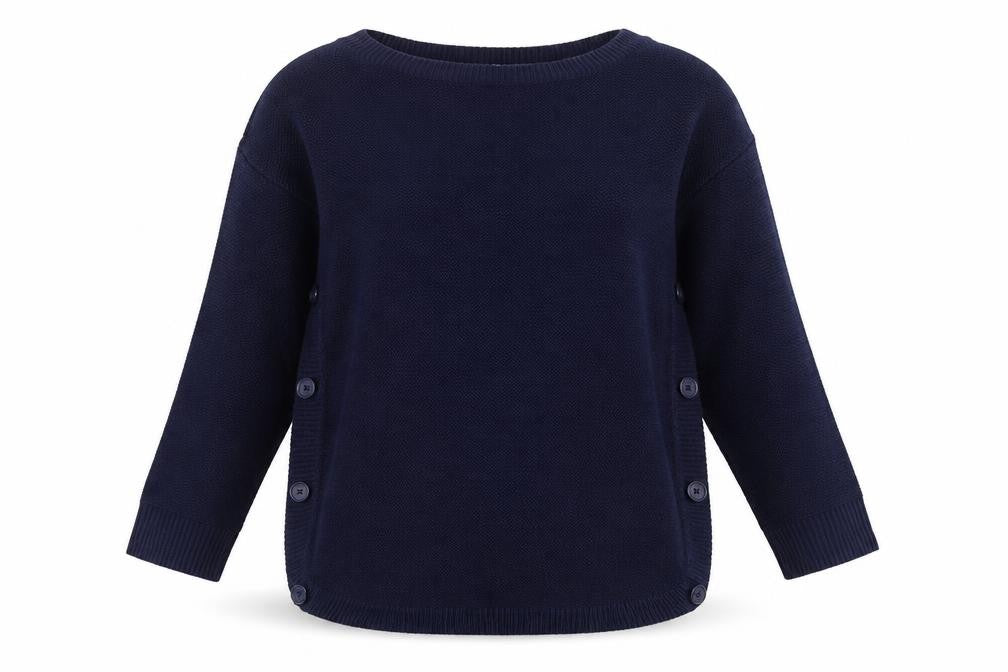 Womens UK Size 12 Capsule Blue Pullover Jumper