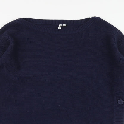 Womens UK Size 12 Capsule Blue Pullover Jumper