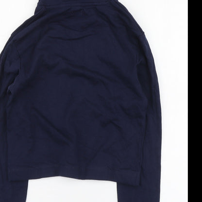 Studio Girls Blue Cotton Pullover Sweatshirt Size 14-15 Years
