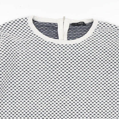 Womens UK Size L Esmara White Pullover Jumper