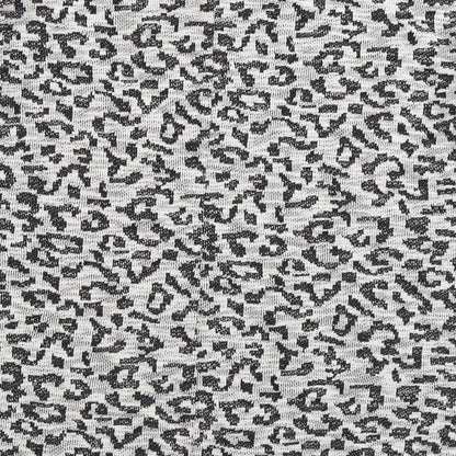 Originals Womens Black Animal Print Polyester Basic T-Shirt Size M Boat Neck