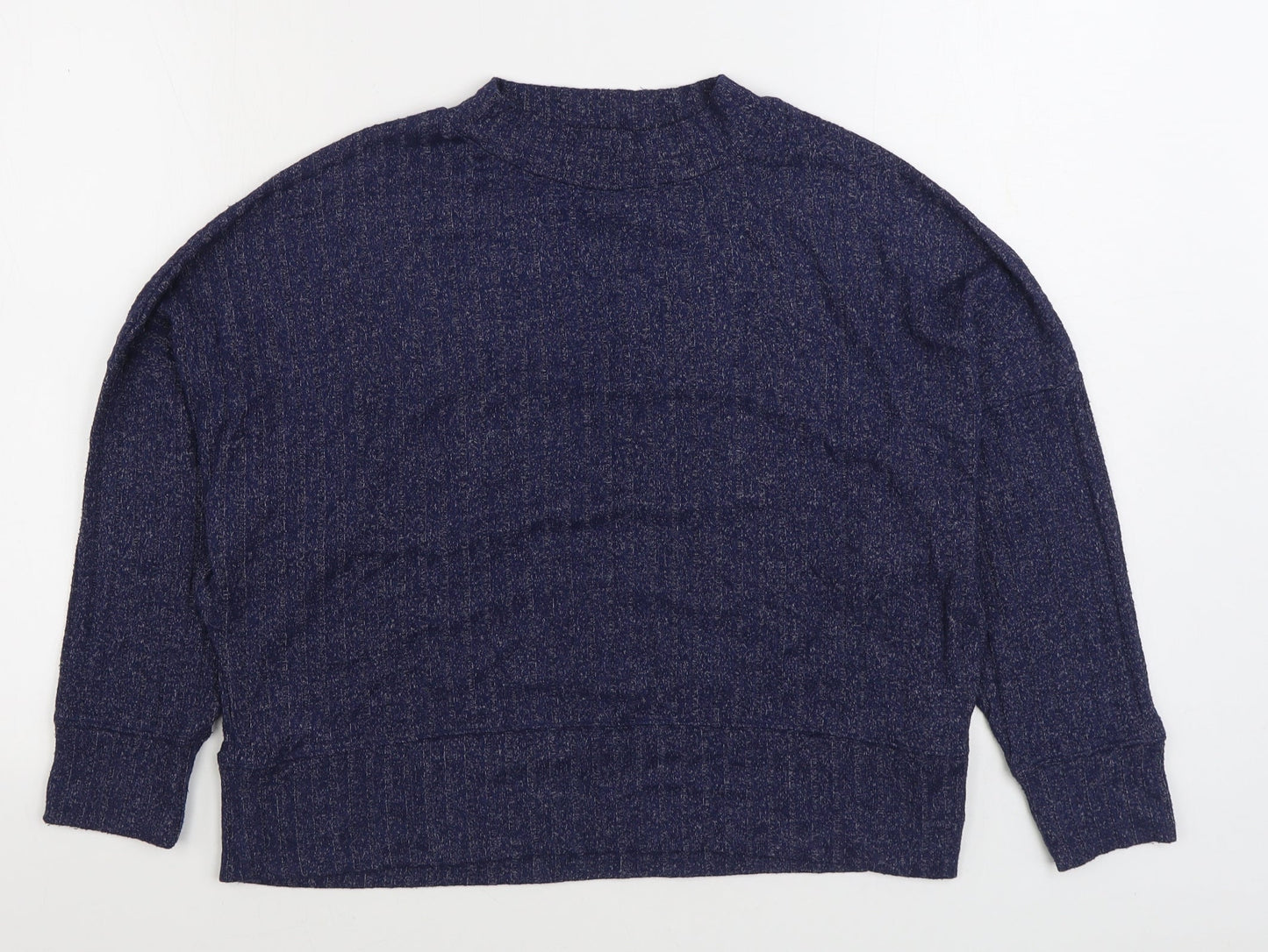 Womens UK Size 12 Marks and Spencer Blue Pullover Sweatshirt