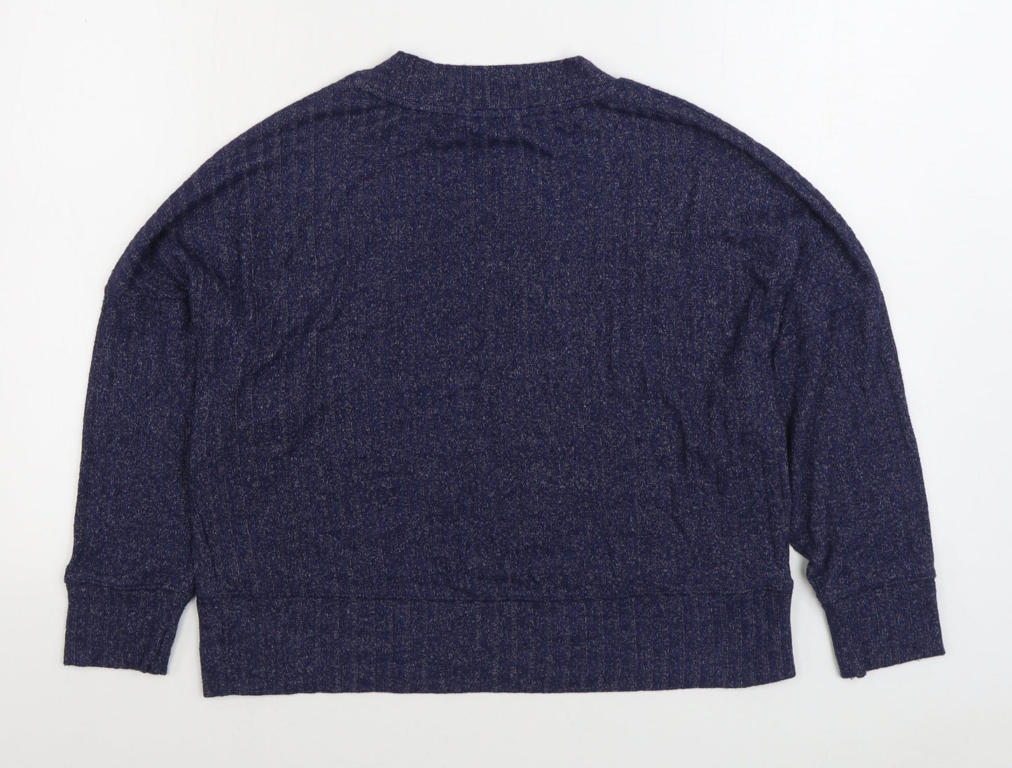 Womens UK Size 12 Marks and Spencer Blue Pullover Sweatshirt