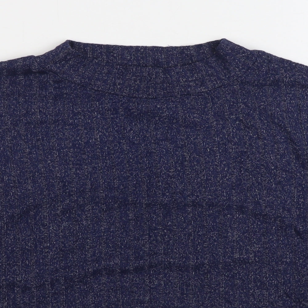 Womens UK Size 12 Marks and Spencer Blue Pullover Sweatshirt
