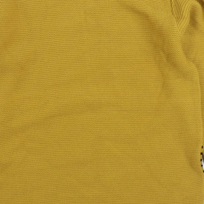 Womens UK Size L Preworn Yellow Pullover Jumper