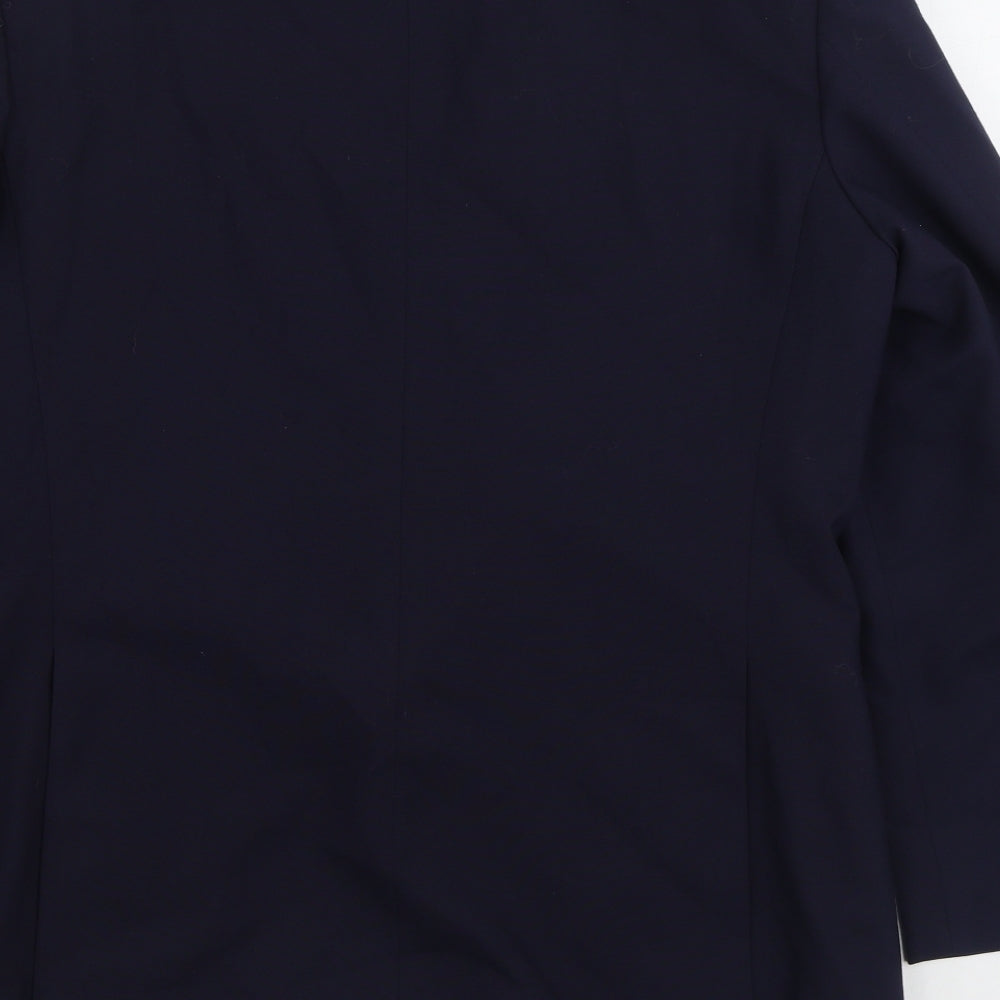 Mens UK Size 44 Preworn Regular Blue Suit Jacket