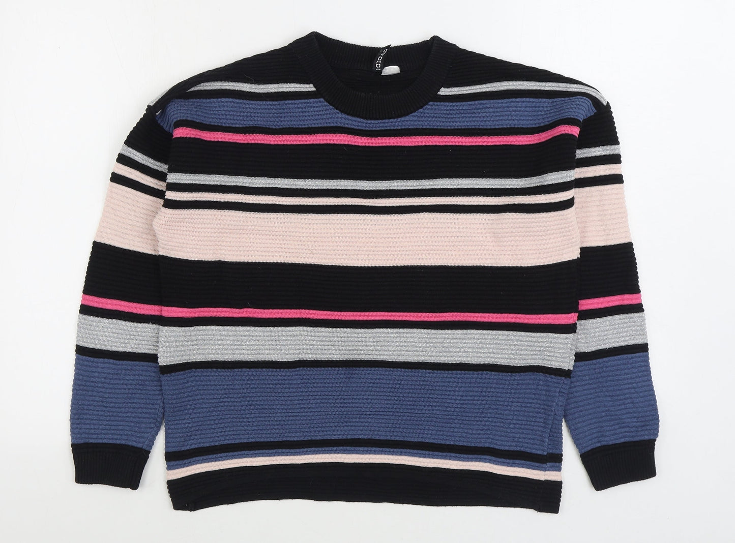 Womens UK Size XS H&M Multicoloured Pullover Jumper