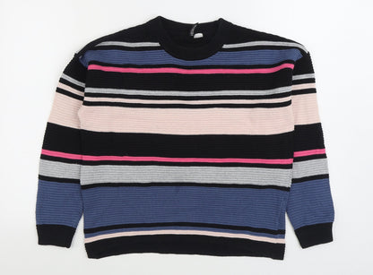 Womens UK Size XS H&M Multicoloured Pullover Jumper
