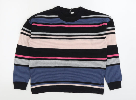 Womens UK Size XS H&M Multicoloured Pullover Jumper