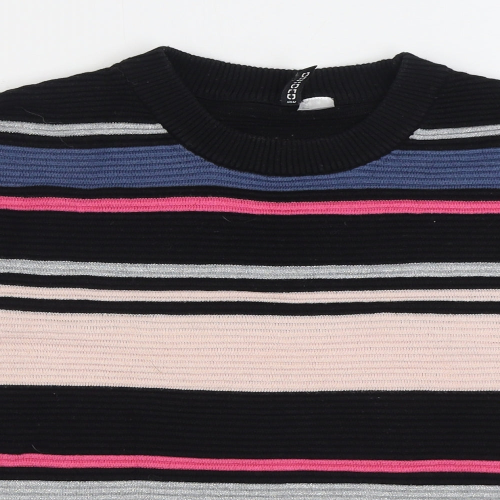 Womens UK Size XS H&M Multicoloured Pullover Jumper