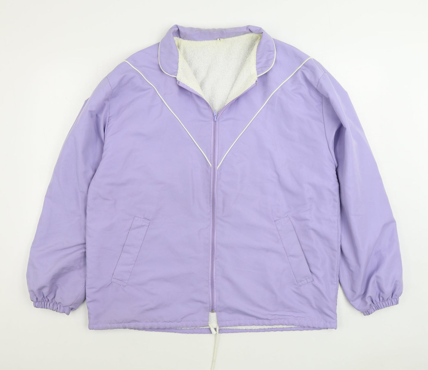 Womens UK Size L Preworn Purple Jacket