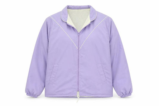 Womens UK Size L Preworn Purple Jacket