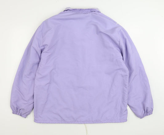Womens UK Size L Preworn Purple Jacket