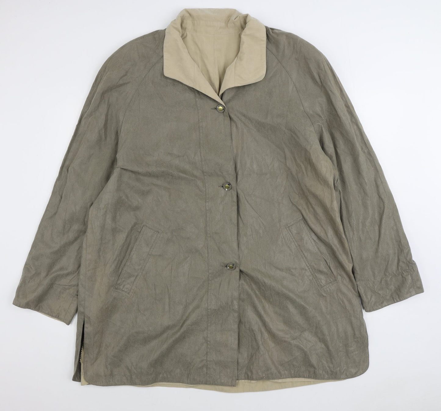 Womens UK Size 20 Bonmarché Beige Jacket