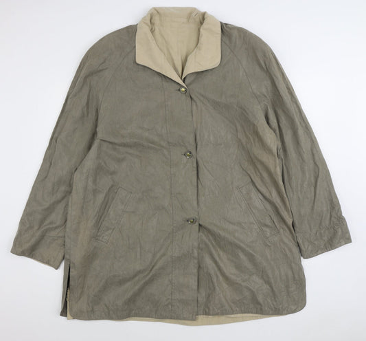 Womens UK Size 20 Bonmarché Beige Jacket