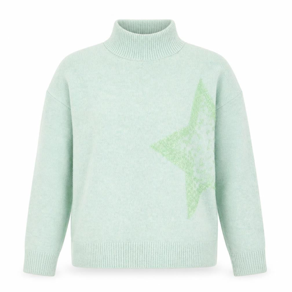 Womens UK Size 10 TU Green Pullover Jumper