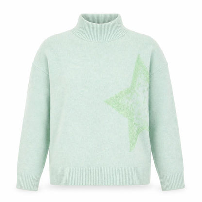 Womens UK Size 10 TU Green Pullover Jumper