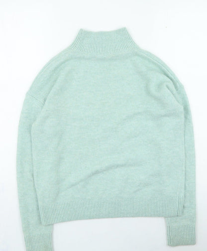 Womens UK Size 10 TU Green Pullover Jumper
