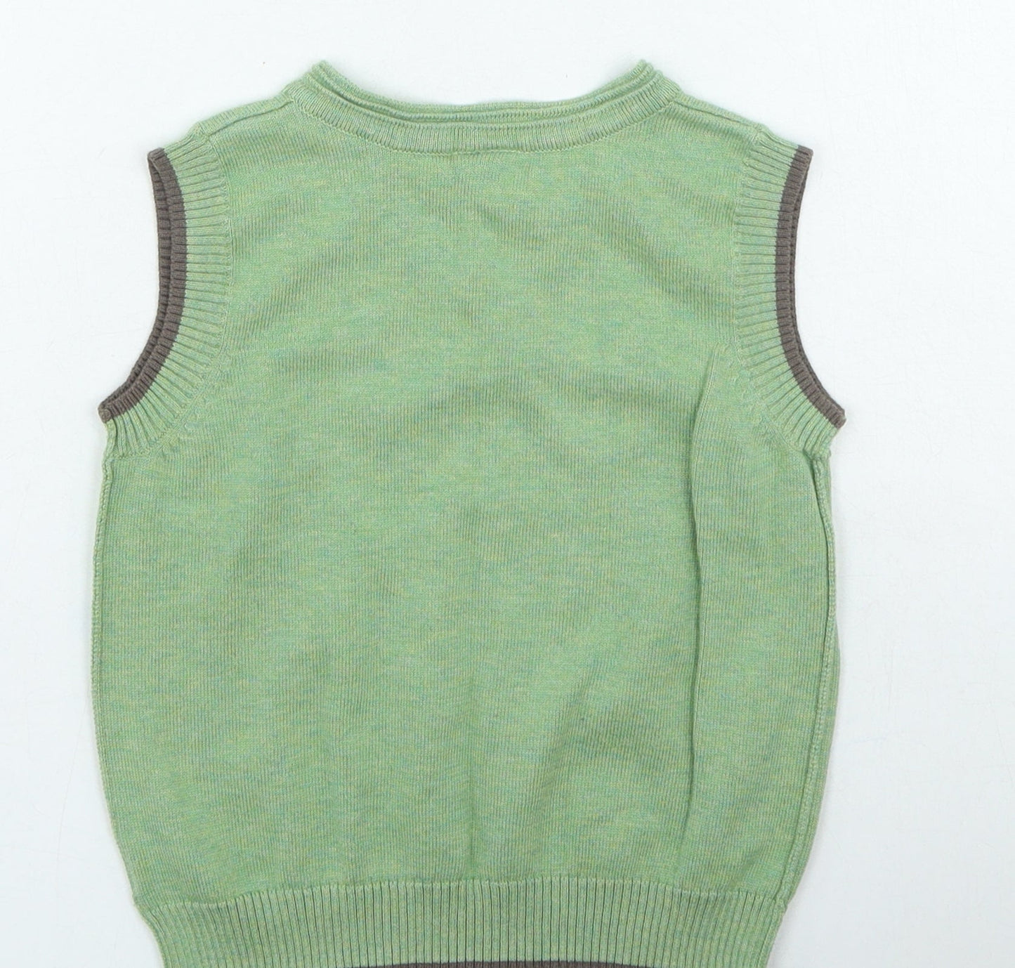 NEXT Boys Green Cotton Pullover Jumper Size 18-24 Months