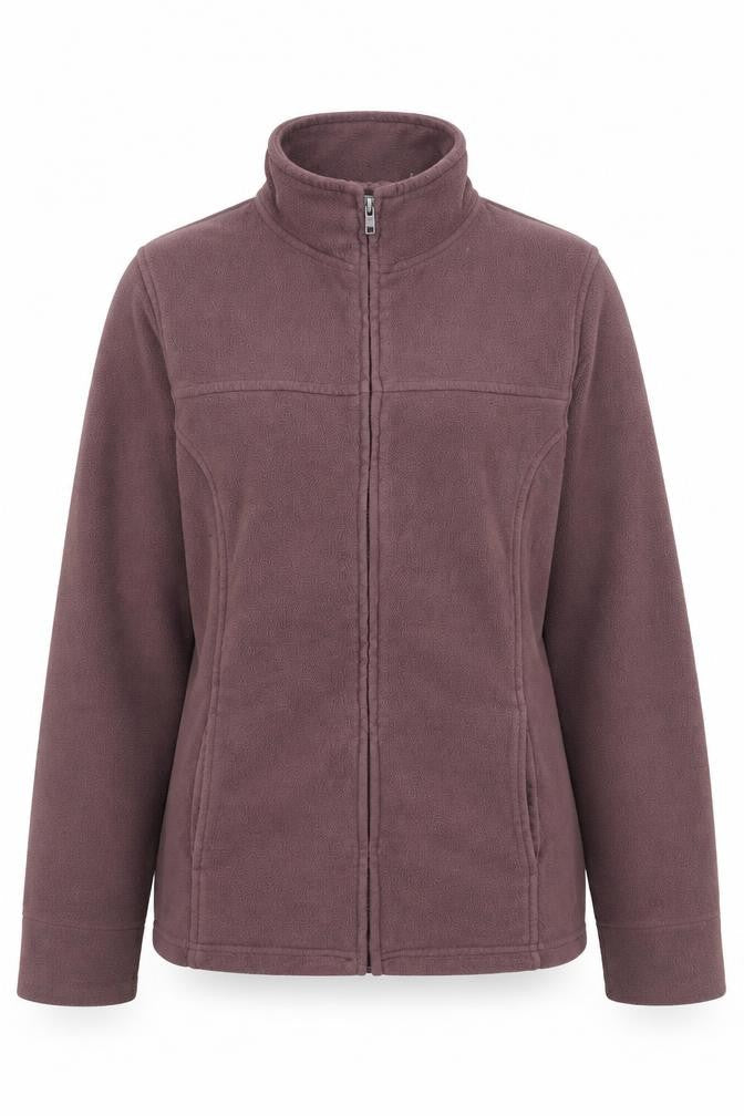 Womens UK Size 14 Preworn Purple Full Zip Jumper
