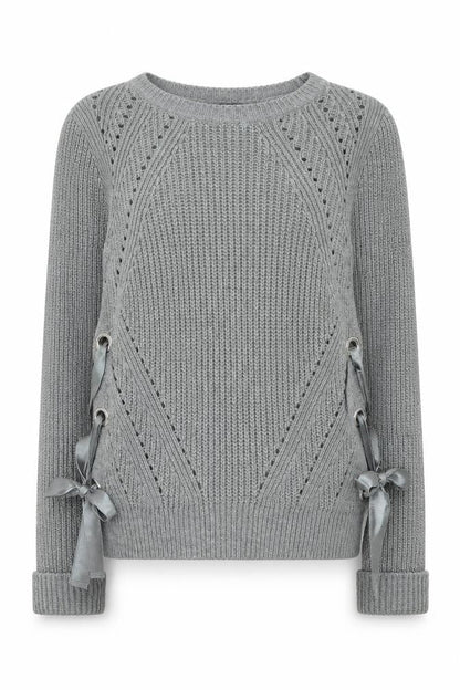 Womens UK Size XS Primark Grey Pullover Jumper