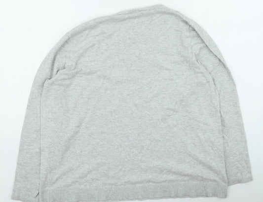 Womens UK Size 18 Bonmarché Grey Pullover Jumper