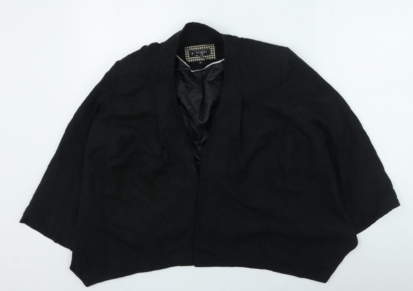 Womens UK Size 8 Principles Black Cardigan Jumper
