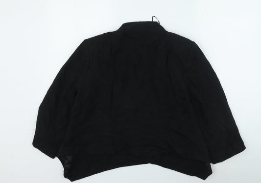 Womens UK Size 8 Principles Black Cardigan Jumper