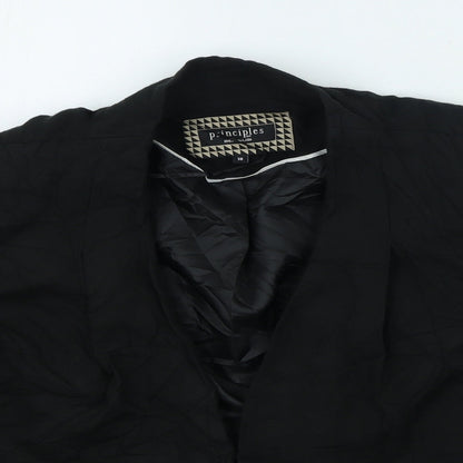 Womens UK Size 8 Principles Black Cardigan Jumper