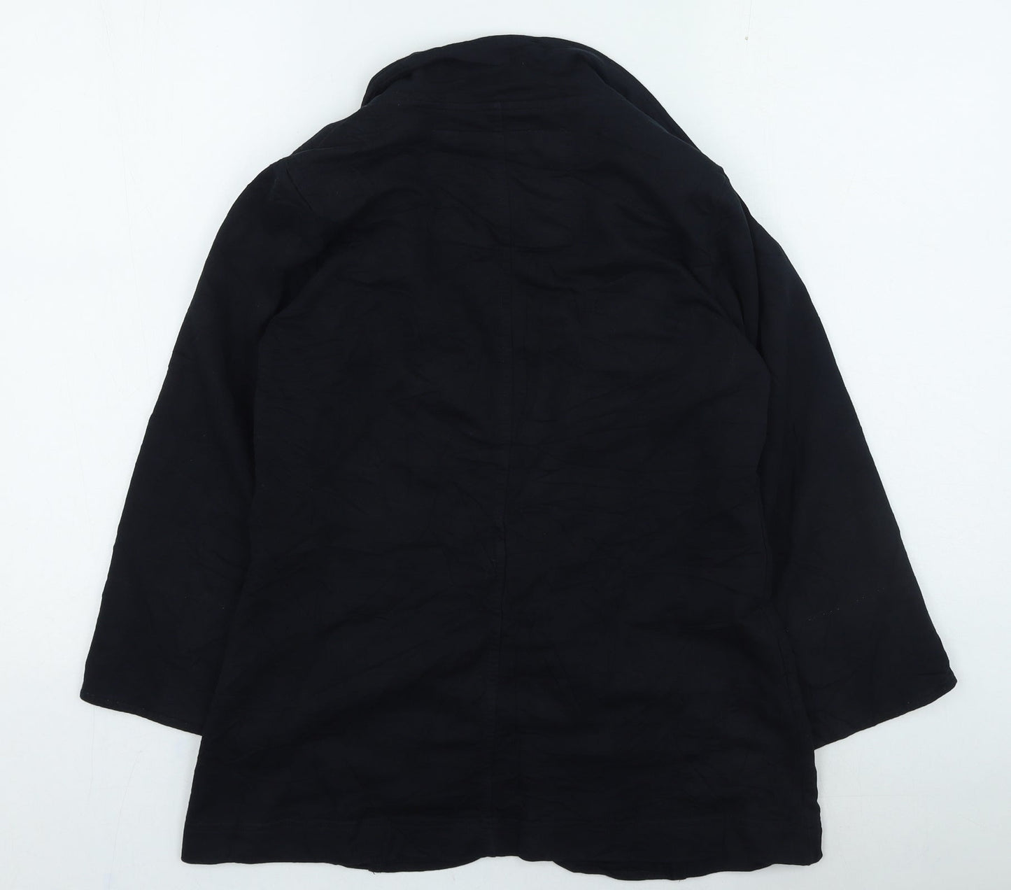 Denim & Co. Womens Blue Jacket Size 8