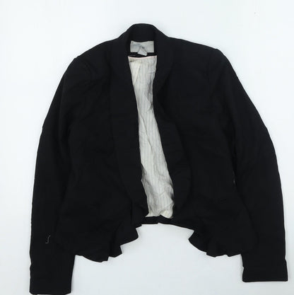 Womens UK Size 6 H&M Black Jacket