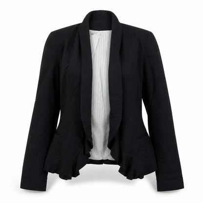 Womens UK Size 6 H&M Black Jacket