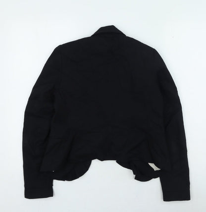 Womens UK Size 6 H&M Black Jacket