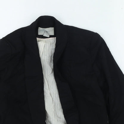 Womens UK Size 6 H&M Black Jacket