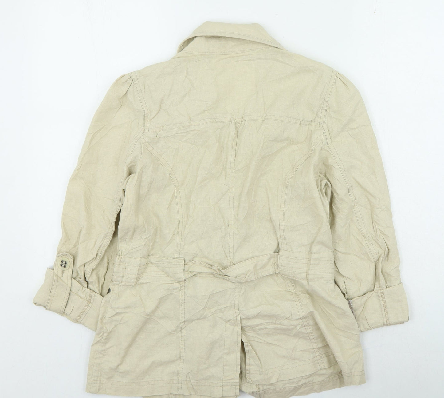 Womens UK Size 12 Marks and Spencer Beige Jacket