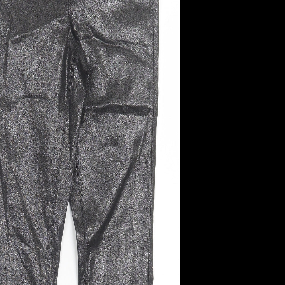 Womens UK Size 8 NEXT Regular Fit Jegging Black Trousers