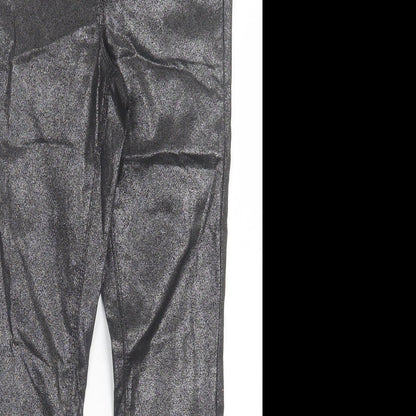 Womens UK Size 8 NEXT Regular Fit Jegging Black Trousers
