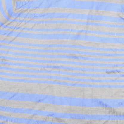 Womens UK Size L bonmarch Blue Pullover Jumper