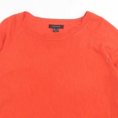 Womens UK Size 18 Atmosphere Orange Pullover Jumper