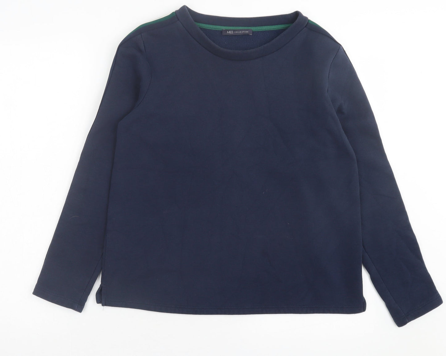 Womens UK Size 8 Marks and Spencer Blue Pullover Sweatshirt