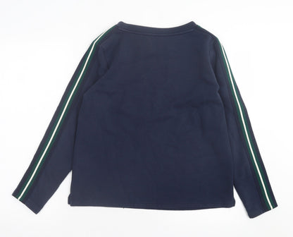 Womens UK Size 8 Marks and Spencer Blue Pullover Sweatshirt