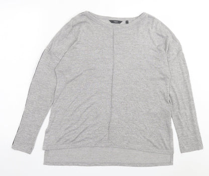 Womens UK Size 16 NEXT Grey Basic T-Shirt